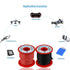 14 25ft 14 BNTECHGO Gauge Silicone Wire Spool red and Black Each Flexible AWG Stranded Tinned Copper Wire