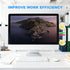 HTBIG Computer Monitor Memo Board It's Fine I'm Fine Everything is Fine Logo Monitor Message Board Sticky Notes Office
