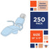 10 11 Inch, Pack 250, 0.7 EZGOODZ Clear Plastic Headrest Covers, x of Waterproof Polyethylene, mil, Durable
