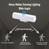 3 Diydeg Smart Motion Sensor Wall Light, Lighting Modes Double Head Wall Ambient Light RGB Colorful Rechargeable Sconce