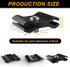 36 Pcs Gridwall Joining Clips, Black Wire Grid Panel Connector for Wall Grid Panels