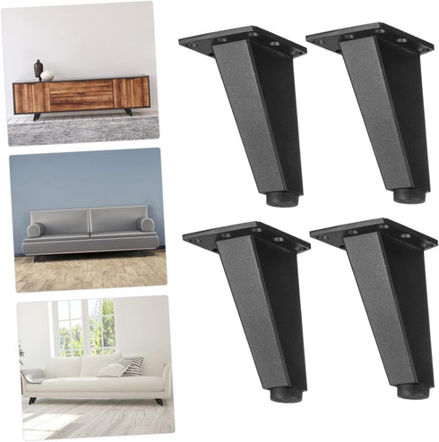 4Pcs NUOBESTY Cabinet Feet for Bathroom Tv Stand and Sofa Support Strong Load Capacity Easy Installation Durable