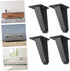 4Pcs NUOBESTY Cabinet Feet for Bathroom Tv Stand and Sofa Support Strong Load Capacity Easy Installation Durable