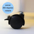 pndbnq 4pcs 1 Inch 6.25mm Small Swivel Caster Wheels Locking Casters Diameter Straight Stripes Stem Easy Clip on