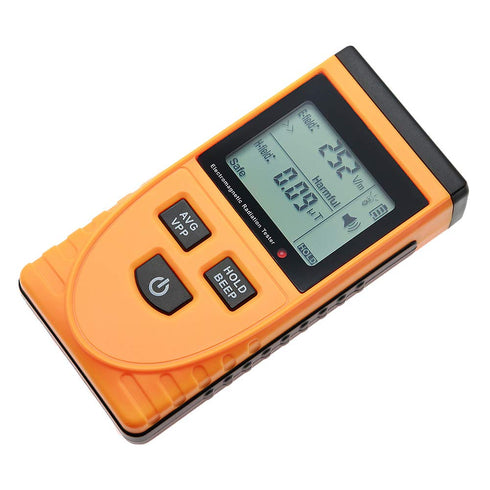 Electromagnetic Radiation Tester: Digital Electromagnetic Radiation Detector EMF Meter Counter Dosimeter Tester