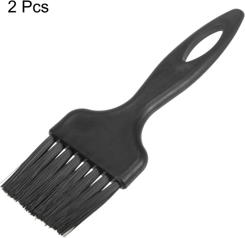 uxcell 2 Pcs Anti Static ESD Brush, Plastic Handle Nylon Lab Cleaning Brushes for Electronics, Keyboard, PCB, BGA