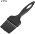 uxcell 2 Pcs Anti Static ESD Brush, Plastic Handle Nylon Lab Cleaning Brushes for Electronics, Keyboard, PCB, BGA