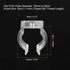 Bulbs Pack 10 MECCANIXITY U Clips Holder Bracket Fluorescent Tube Light Fixture Plastic Pipe Clamps with Screws for LED