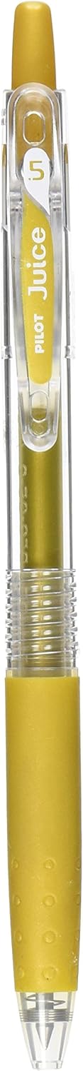 Pilot Juice 0.5mm Metallic Color Gel Ink Ballpoint Pen, Gold (LJU-10EF-GD) by PILOT