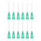 uxcell 20 Pcs 18G Plastic Dispensing Needles, 1" PP Glue Needle Tube Blunt Luer Lock Tips for Liquid Glue Gun, Green