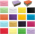 VANRA 170 Pack Mini Envelopes, 17 Assorted Colors, Gift Card Envelopes, Cardstock, 4.5x3.2 in