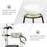 Crucible Triangle, 10pcs Lab Clay Triangle, Mud Triangular Crucible Stand for Chemistry Heating Support