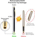 Cambond Black Pens, Ballpoint Pen Bulk, Black Ink 1.0 mm Medium Point, Smooth Writing for Men Women, 20 Pack (Black) -