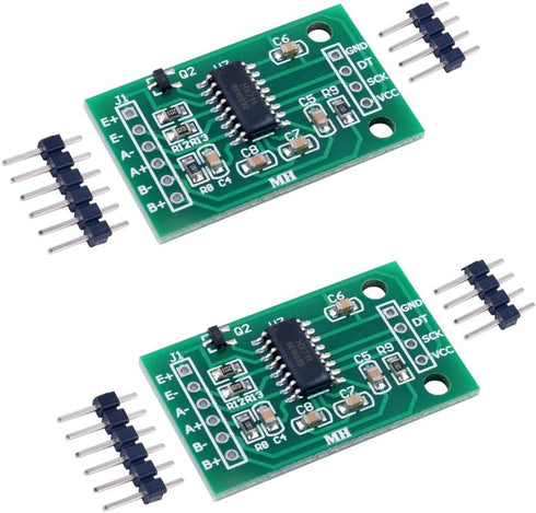 2pcs Hx711 Weight Weighing Load Cell Conversion Module Sensors Ad Module for Microcontroller Arduino