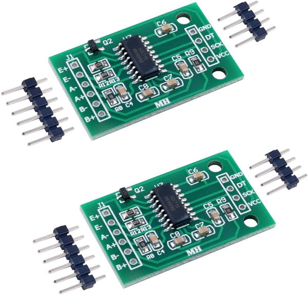 2pcs Hx711 Weight Weighing Load Cell Conversion Module Sensors Ad Module for Microcontroller Arduino
