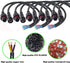 4 Wire Waterproof Connector - 4 Pin Male Female Plug LED Connector with 16AWG IP68 20CM Extension Cable for Car, Boat,
