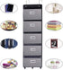homyfort Over the Door File Organizer, Wall Hanging with 5 Large Pockets for Mails, Magazines, Office Storage