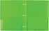 Five Star 4 Pocket Folders, Plastic, Teal, White, Purple, Lime, 4 Pack (38076)