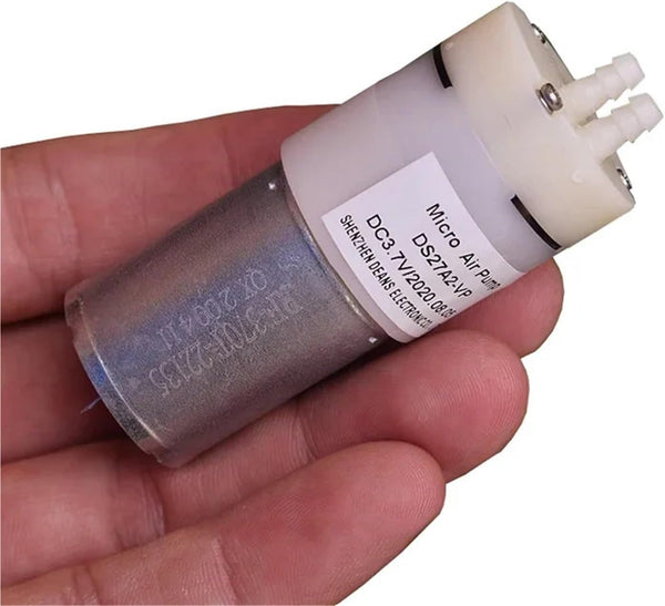 KLAWKKNI 1pc 3V 3.7V Small Mini 370 Motor Diaphragm Vacuum Air Pump Negative