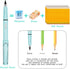 Inkless Pencil with Eraser, 5 Sets of Infinity Everlasting Pencil, Reusable Infinite Pencil with Extra Erasers