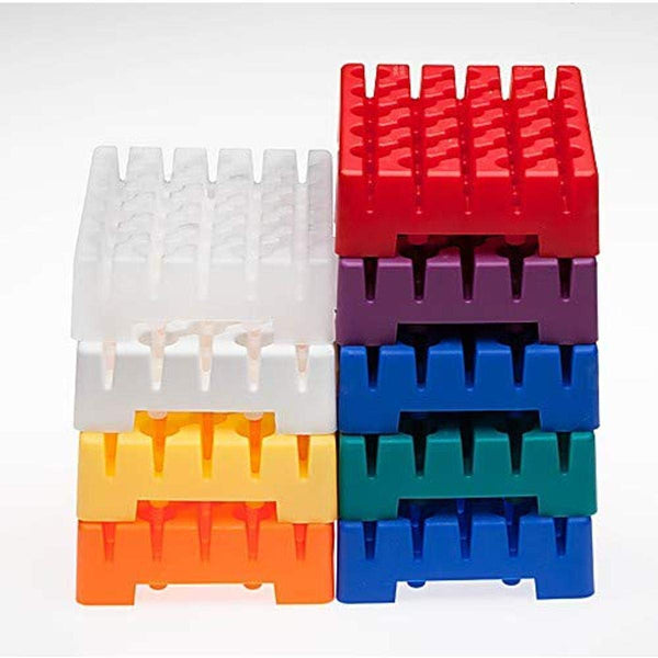 2715-226-000-9 Reusable Rack for 15mL Centrifuge Tube, Purple, Pack of 5
