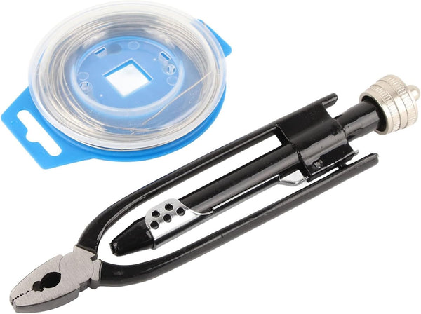 Acouto Safety Wire Pliers, 8.3in Safety Wire Tool with 25ft Wire, High Carbon Steel Twisting Tool