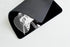 Gaming Mouse Pad, Custom Design Abstract x-ray Skull Skeleton Playing Guitar, 9.5 X 7.9 Inch