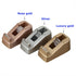 Small Desk Tape Dispenser, Heavy Duty Cute Desktop with Weighted Non-Skid Base for 1 Inch Core Tape, Luxury Gold