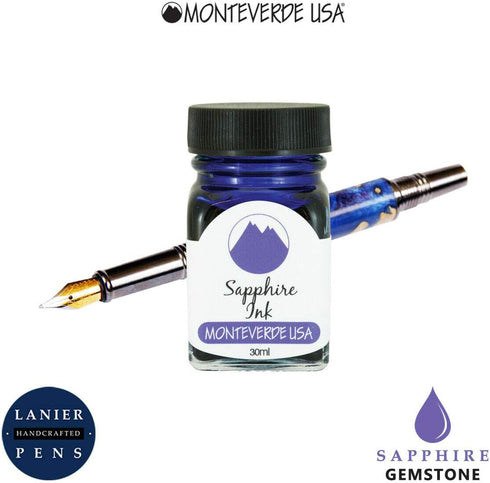 MONTEVERDE Bottle Ink, 30ml, Sapphire (G309SA)