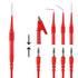 24PCS Set 3 Back Probe Kit,Banana Plug to Copper Alligator Clip Automotive Test Leads with Configurations Back Probe