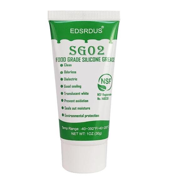 SG02 Food Grade Silicone Grease Waterproof Plumbers Grease for Valve Sealant Faucet