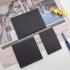 Black Sticky Notes - Self-Stick Note Pads, Easy to Post for Office, School, Home, 6 Pads, 3 Sizes, 50 Sheets/Pad