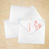 LUXPaper Crystal Metallic A2 Contour Flap Invitation Envelopes | 4 3/8" x 5 3/4" | 80lb Text | 50 Qty