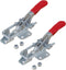 POWERTEC 2PK Toggle Clamp, 400 lbs Holding Capacity, Adjustable U Bolt Latch for Woodworking Jigs & Fixtures