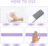 Bulletin Board Cork Board for Walls, Light Purple Pin Board for Office and School Use
