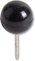 U Brands Sphere Push Pins, Black, White and Gold, 200-Count by U Brands