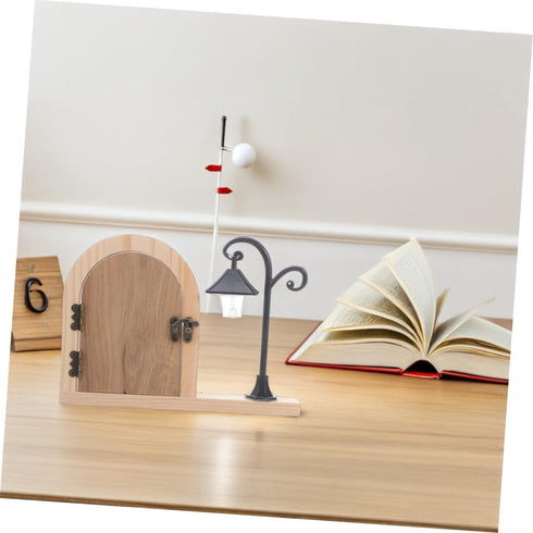 8.30X5.90X0.90 Inch Tofficu Fairy Door Outlet Cover with Glowing Light - Childproof Baby Proofing Socket Protector