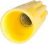 Gardner Bender 25-004 WireGard Electrical Nut, 18-10 AWG, Yellow Screw-on Wire Connector, 25 pk