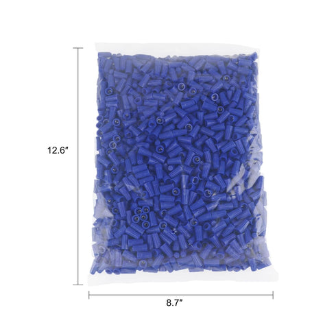 Wire Connectors Nuts, 1000 PCS Blue Electrical Screw Springs Caps Terminals, Stainless Assortment Set for AWG 22-12