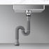 2 Packs Expandable Flexible P-Trap Pipe Kit (1 1/2" or 1 1/4") for Kitchen Sink Drainage Solution