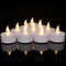 Battery Operated Tea Lights Candles: 24 Pack Realistic and Bright Flickering Holiday