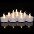 Battery Operated Tea Lights Candles: 24 Pack Realistic and Bright Flickering Holiday