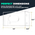 Wall Mount Glove Box Holder - Disposable Glove Dispenser Station for Medical Gloves, Multipurpose Kitchen