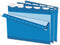 Pendaflex Ready-Tab Reinforced Hanging Folders, Letter Size, Blue, 5 Tab, 25/BX