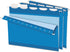Pendaflex Ready-Tab Reinforced Hanging Folders, Letter Size, Blue, 5 Tab, 25/BX