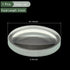 YOKIVE Double Concave Lens, Clear Glass Optical Lenses for Telescope, Photography, Optical Instruments (75mm Focal
