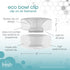 Fresh Products Eco Bowl Clip Air Freshener, Honeysuckle, Chemical Free, Lasts 30 Days, 12 pk