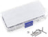 #4-40 UNC Stainless Steel Phillips Flat Head Machine Screws Assortment Kit with Nuts