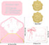 OIPKKUI 30Pack Pink Bow Thank You Cards with Envelopes Gold Foil Stickers Bow Blank Note Card Watercolor Greeting Card