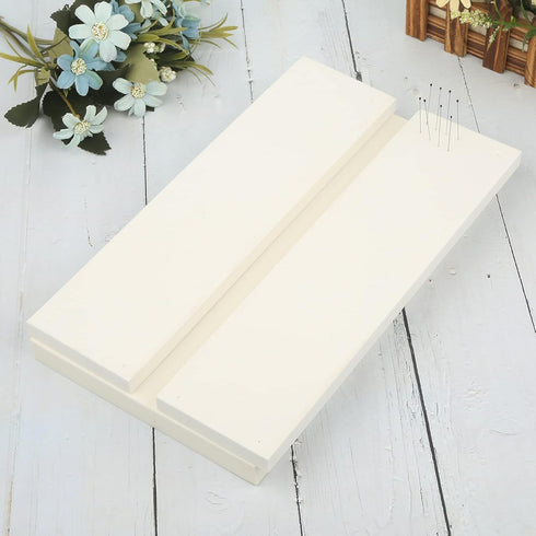 Adjustable Labs Insect Pinning Spreading Board with Wings Pressing Paper, 11.8' * 6.7' * 1.3’ EVA Foam for Science